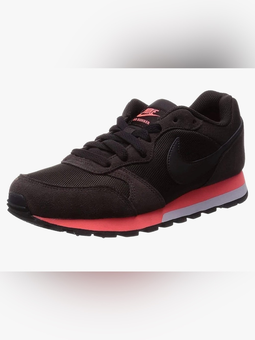 Nike MD Runner Velvet Brown with Coral Accent